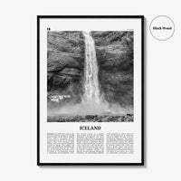Iceland Print Black and White No 1, Iceland Wall Art, Iceland Poster, Iceland Photo, Iceland Wall Decor, Ísland, Reykjavík, Europe
