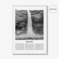 Iceland Print Black and White No 1, Iceland Wall Art, Iceland Poster, Iceland Photo, Iceland Wall Decor, Ísland, Reykjavík, Europe