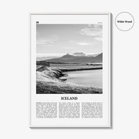 Iceland Print Black and White No 2, Iceland Wall Art, Iceland Poster, Iceland Photo, Iceland Wall Decor, Ísland, Reykjavík, Europe