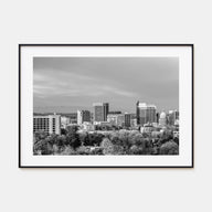 Idaho Landscape B&W Poster