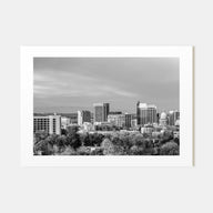 Idaho Landscape B&W Poster