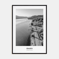 Idaho Portrait B&W No 2 Poster