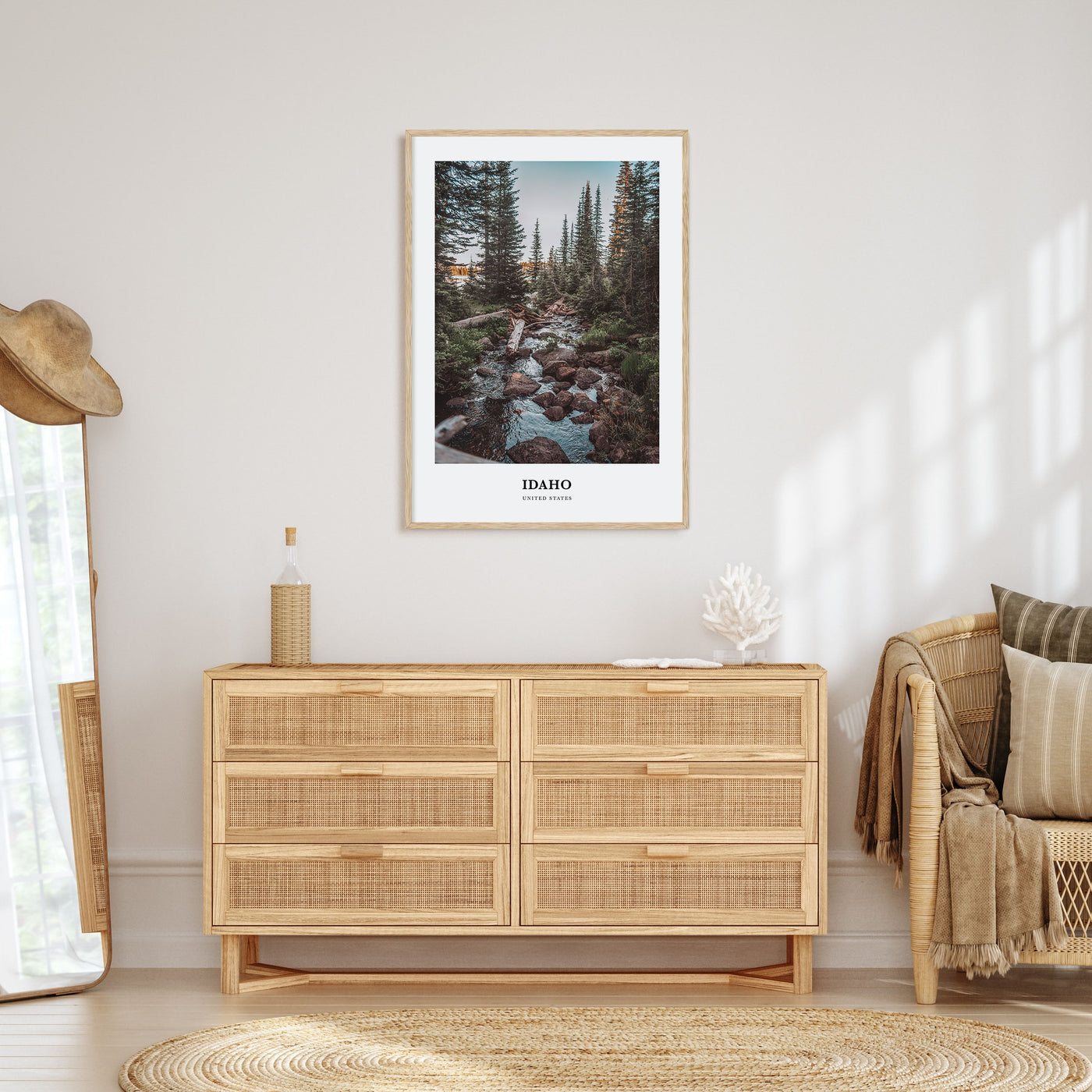 Idaho Portrait Color No 1 Poster