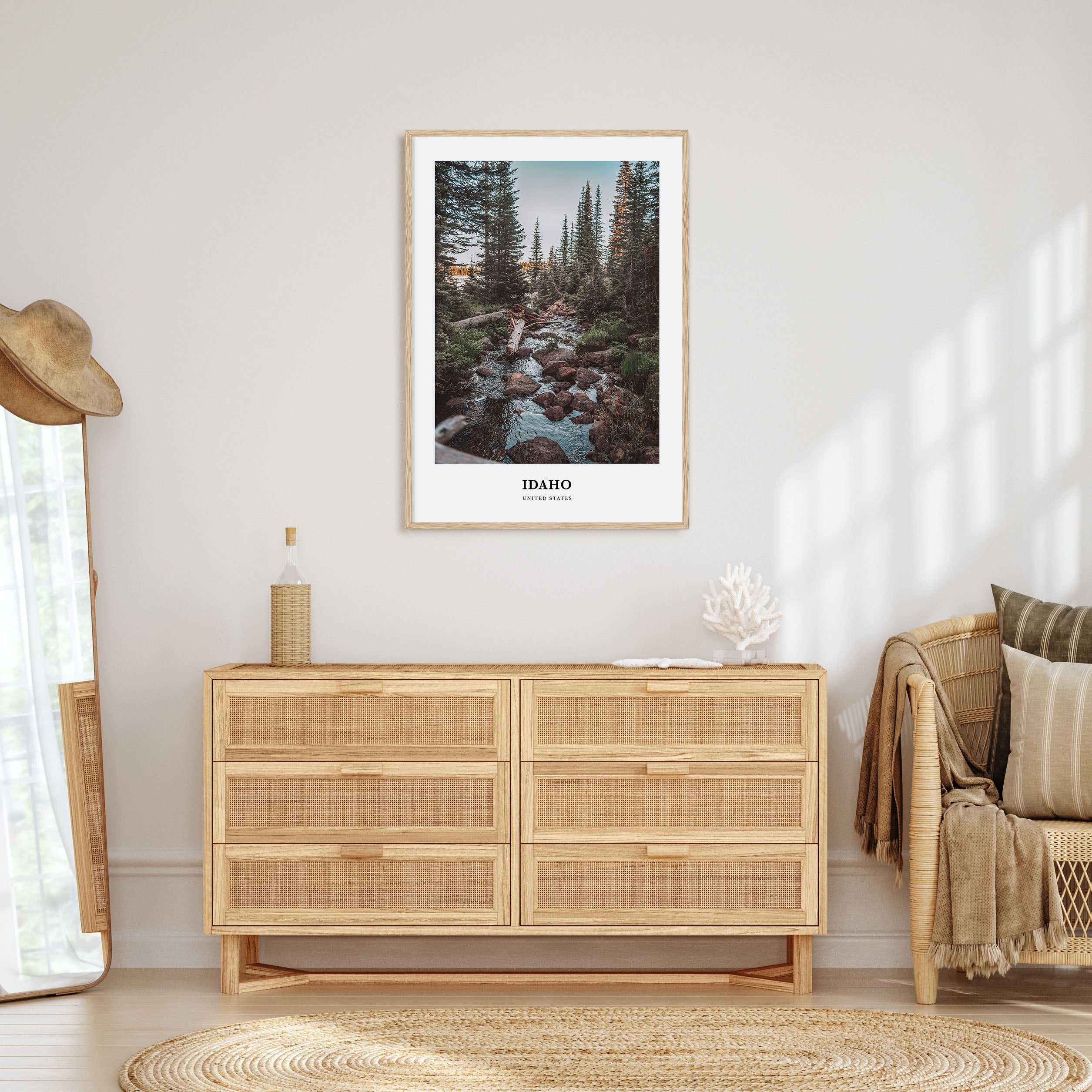 Idaho Portrait Color No 1 Poster