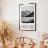 Idaho Print Black and White No 1, Idaho Wall Art, Idaho Poster, Idaho Photo, Idaho Wall Decor, USA State Print, USA, United States