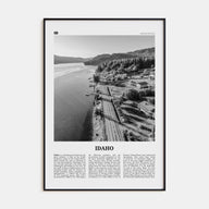 Idaho Travel B&W No 3 Poster
