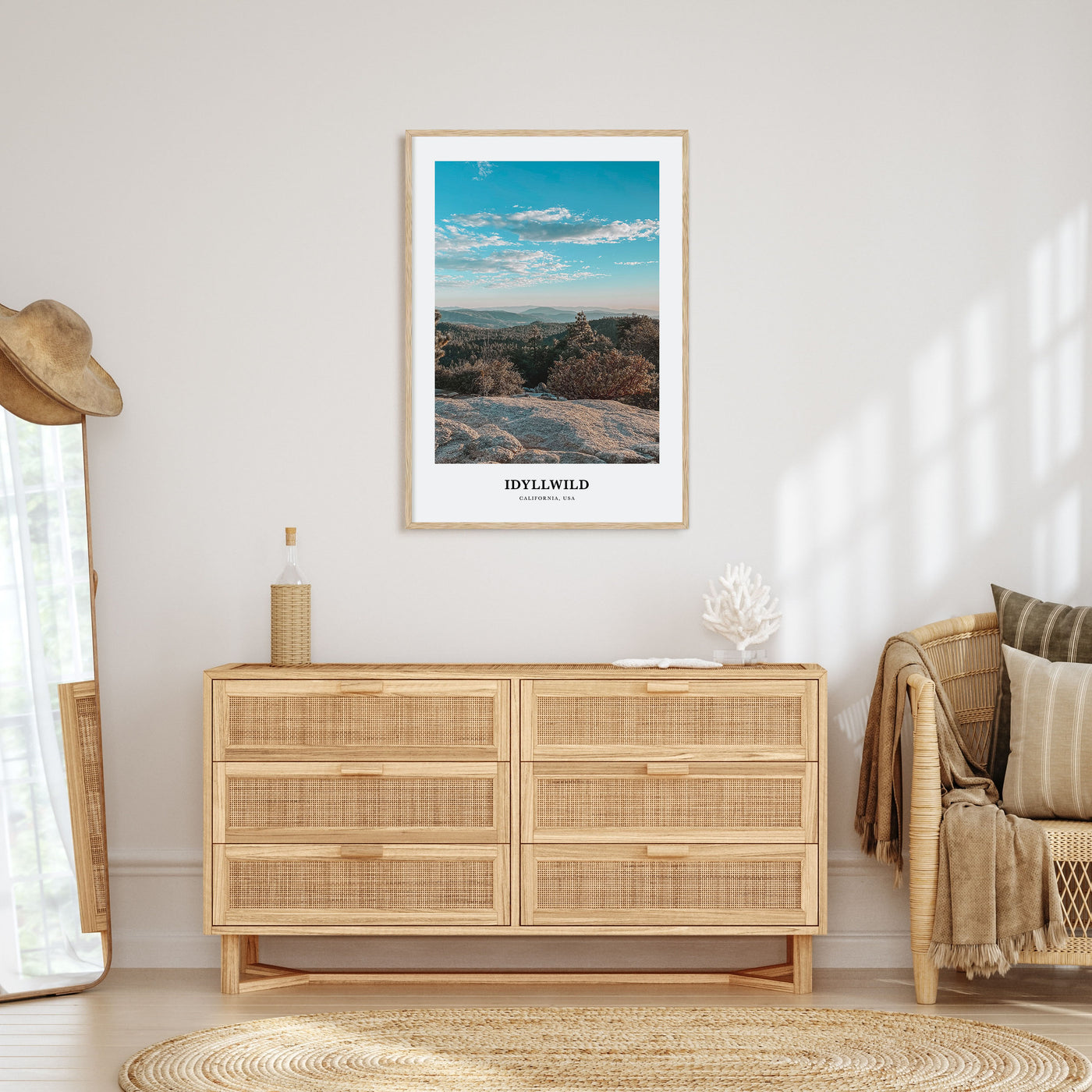 Idyllwild Portrait Color Poster