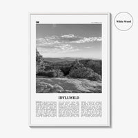 Idyllwild Print Black and White No 1, Idyllwild Wall Art, Idyllwild Poster, Idyllwild Photo, Idyllwild Wall Décor, California, USA