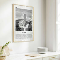 Ile De Re Print Black and White, Île de Ré Wall Art, Île de Ré Poster, Île de Ré Photo, Île de Ré Wall Décor, Île de Ré Map, France
