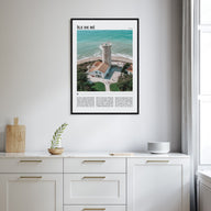 Île de Ré Travel Color Poster