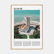Île de Ré Travel Color Poster