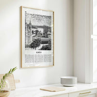 Ilheus Print Black and White, Ilheus Wall Art, Ilheus Poster, Ilheus Photo, Ilheus Wall Décor, Ilheus Map, Brazil