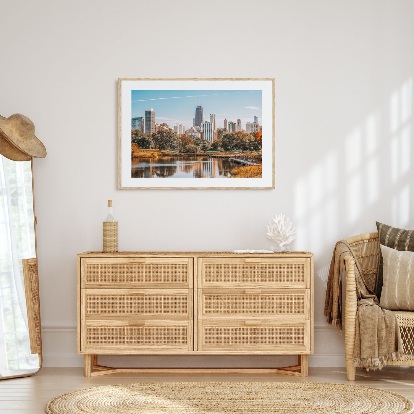 Illinois Landscape Color Poster