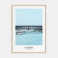 Illinois Portrait Color No 2 Poster