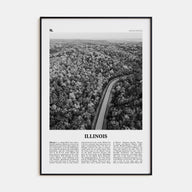 Illinois Travel B&W No 2 Poster