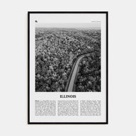 Illinois Travel B&W No 2 Poster