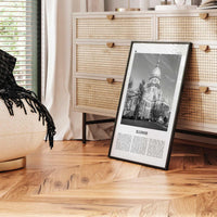 Illinois Print Black and White No 3, Illinois Wall Art, Illinois Poster, Illinois Photo, Illinois Wall Decor, USA, United States, America