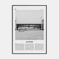 Illinois Travel B&W No 4 Poster