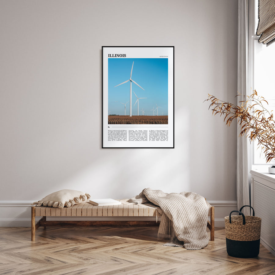 Illinois Travel Color No 1 Poster