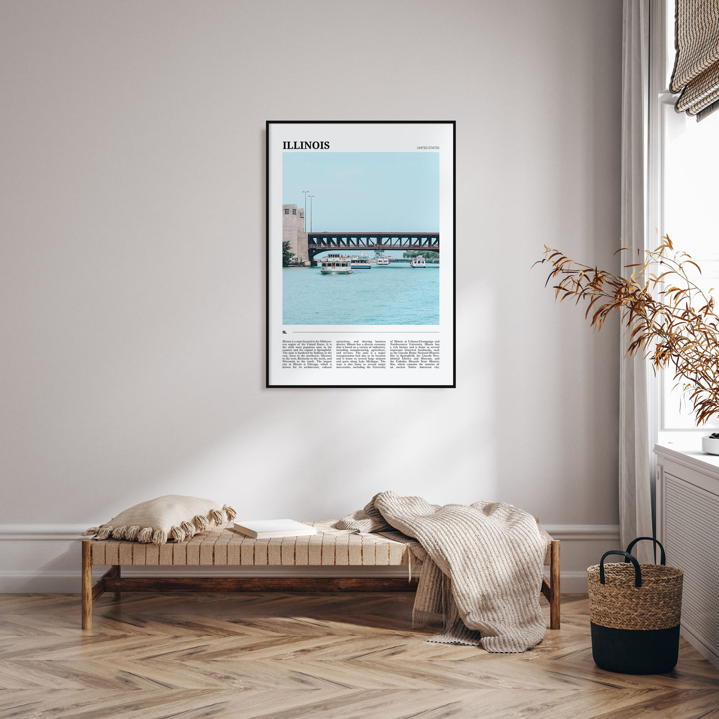 Illinois Travel Color No 2 Poster
