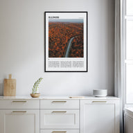 Illinois Travel Color No 3 Poster