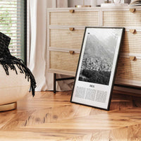 Imlil Print Black and White, Imlil Wall Art, Imlil Poster, Imlil Photo, Imlil Wall Décor, Imlil Map, Morocco