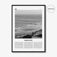 Imsouane Print Black and White, Imsouane Wall Art, Imsouane Poster, Imsouane Photo, Imsouane Wall Décor, Imsouane Surf, Morocco