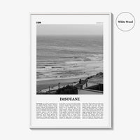 Imsouane Print Black and White, Imsouane Wall Art, Imsouane Poster, Imsouane Photo, Imsouane Wall Décor, Imsouane Surf, Morocco