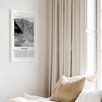 Inca Trail Print Black and White, Inca Trail Wall Art, Inca Trail Poster, Inca Trail Photo, Inca Trail Wall Décor, Inca Trail Map, Peru