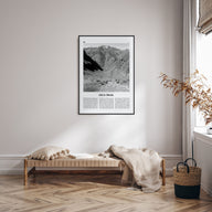 Inca Trail Travel B&W Poster