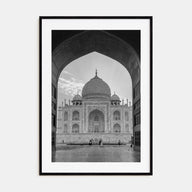 India Photo B&W Poster