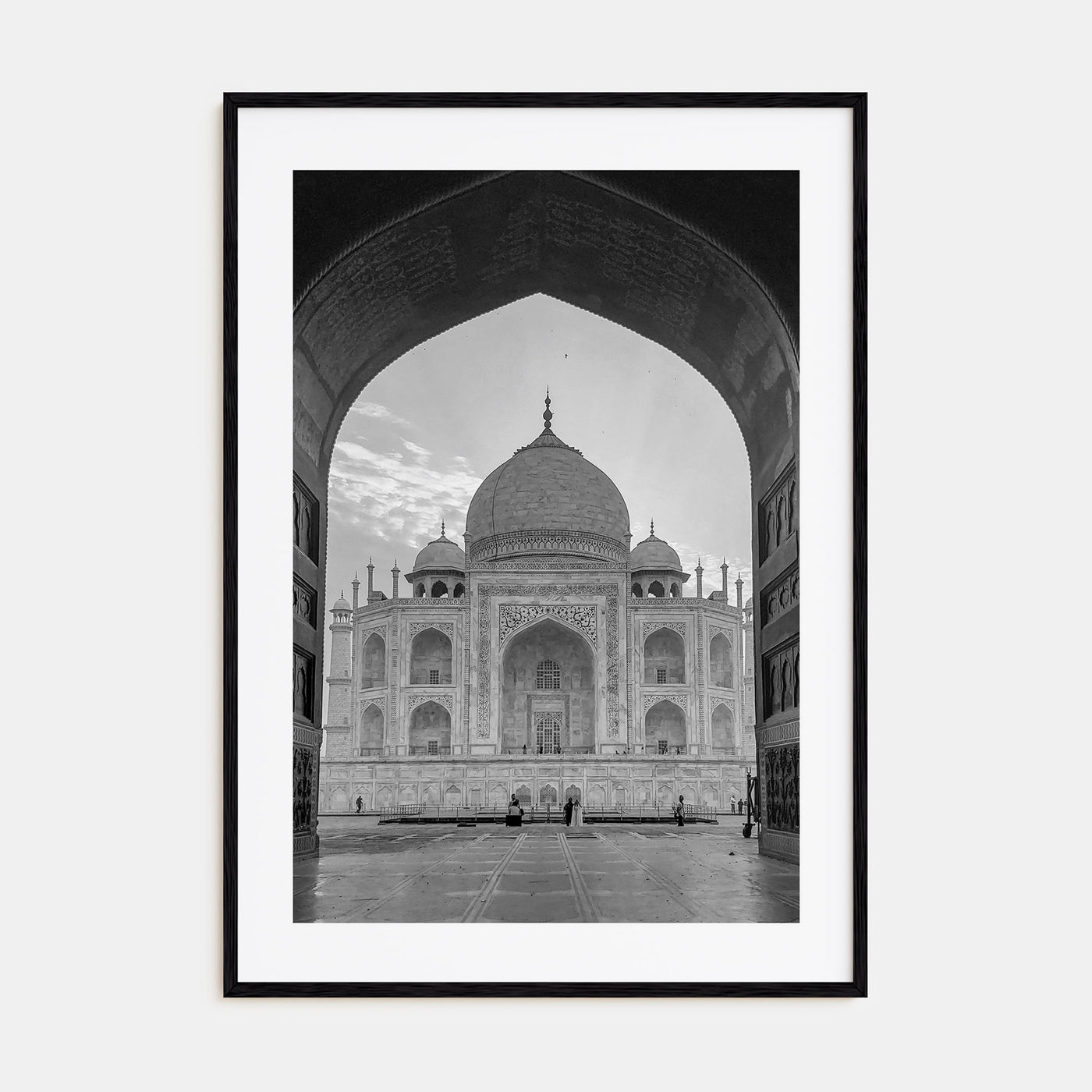India Photo B&W Poster
