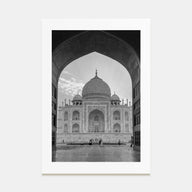 India Photo B&W Poster