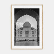 India Photo B&W Poster