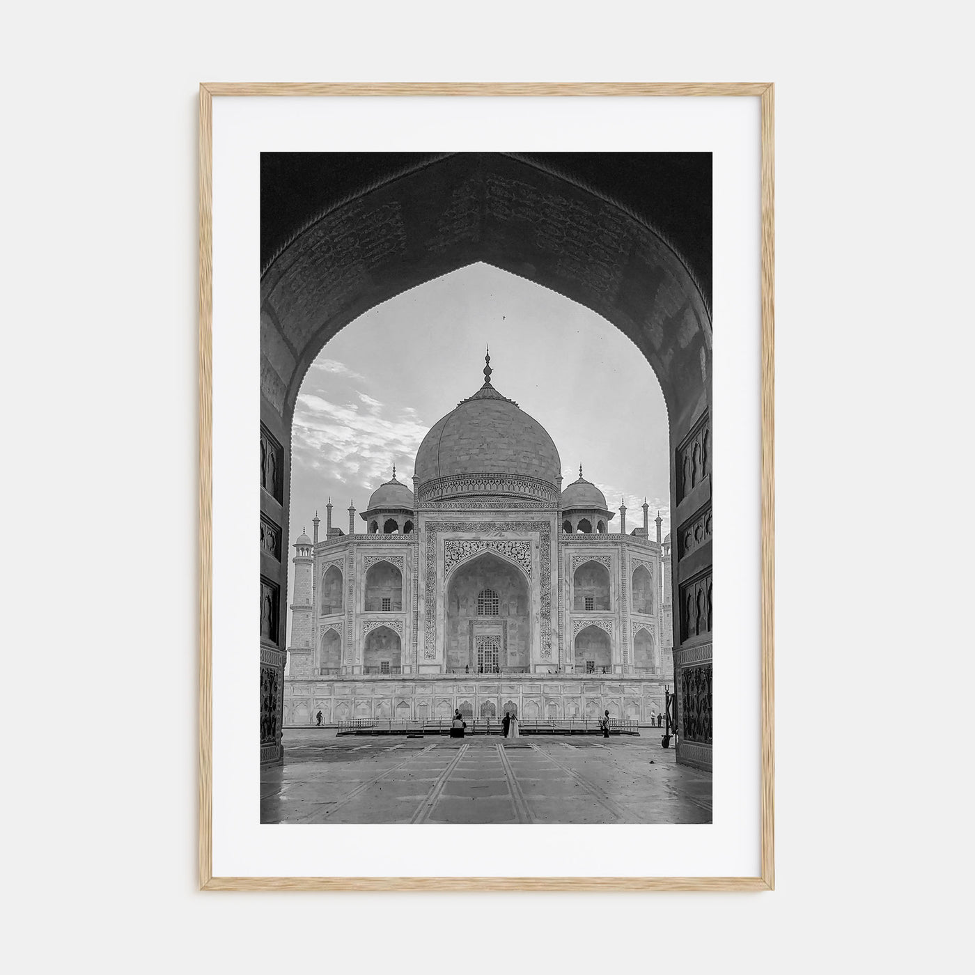 India Photo B&W Poster