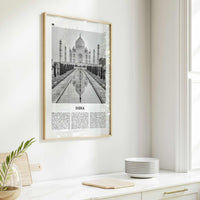 India Print Black and White, India Wall Art, India Poster, India Photo, Republic of India, Bhārat Gaṇarājya, Mumbai, New Delhi, Asia