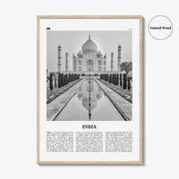 India Print Black and White, India Wall Art, India Poster, India Photo, Republic of India, Bhārat Gaṇarājya, Mumbai, New Delhi, Asia