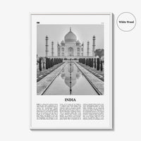 India Print Black and White, India Wall Art, India Poster, India Photo, Republic of India, Bhārat Gaṇarājya, Mumbai, New Delhi, Asia