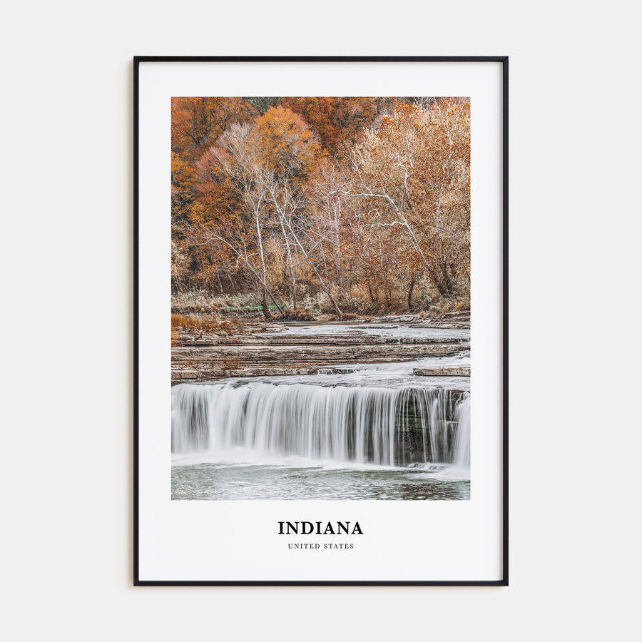 Indiana Portrait Color Poster