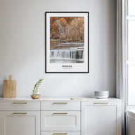 Indiana Portrait Color Poster