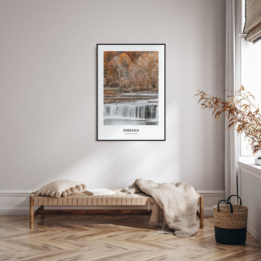 Indiana Portrait Color Poster