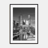 Indianapolis Photo B&W No 2 Poster