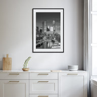 Indianapolis Photo B&W No 2 Poster