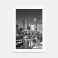 Indianapolis Photo B&W No 2 Poster