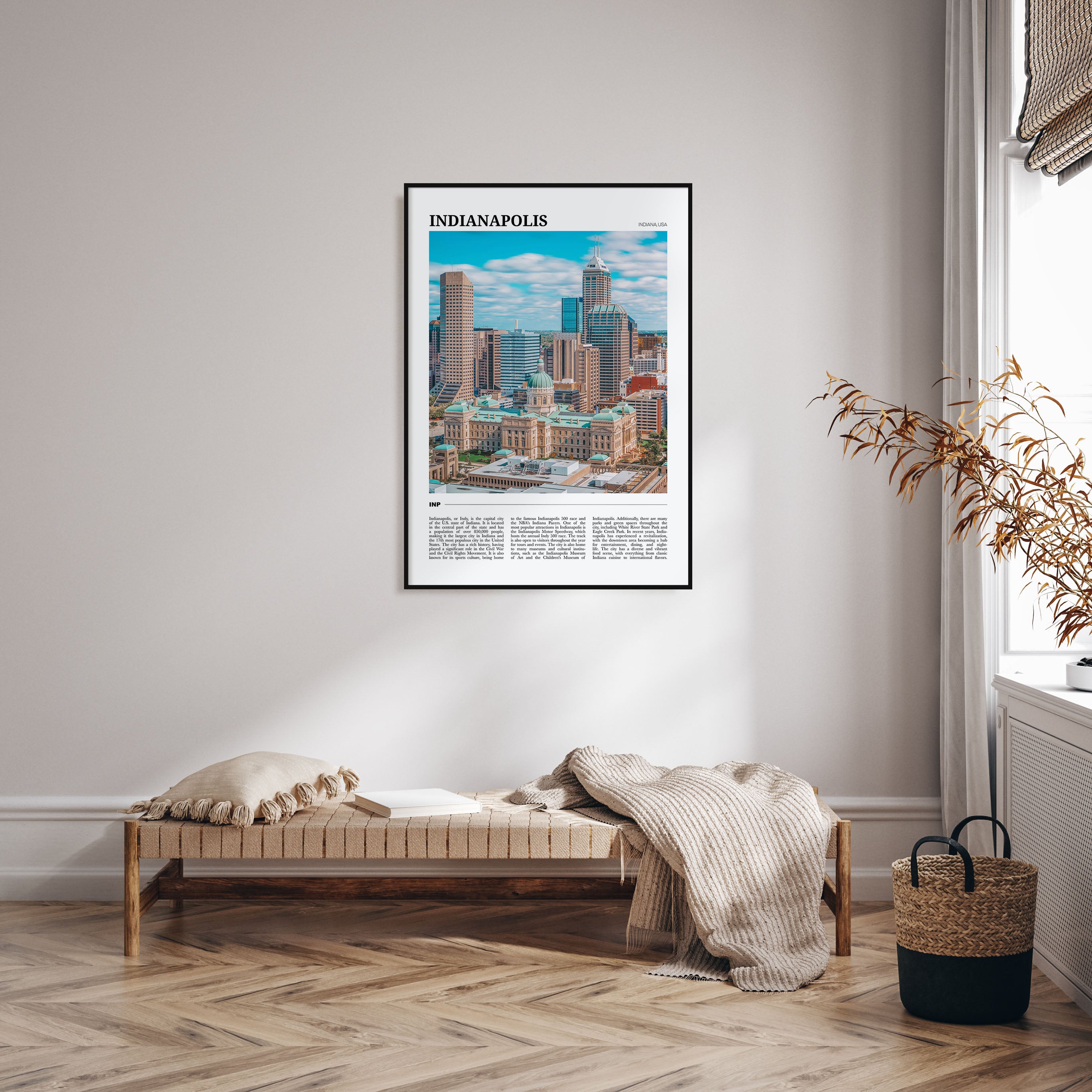 Indianapolis Travel Color No 1 Poster