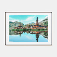 Indonesia Landscape Color Poster