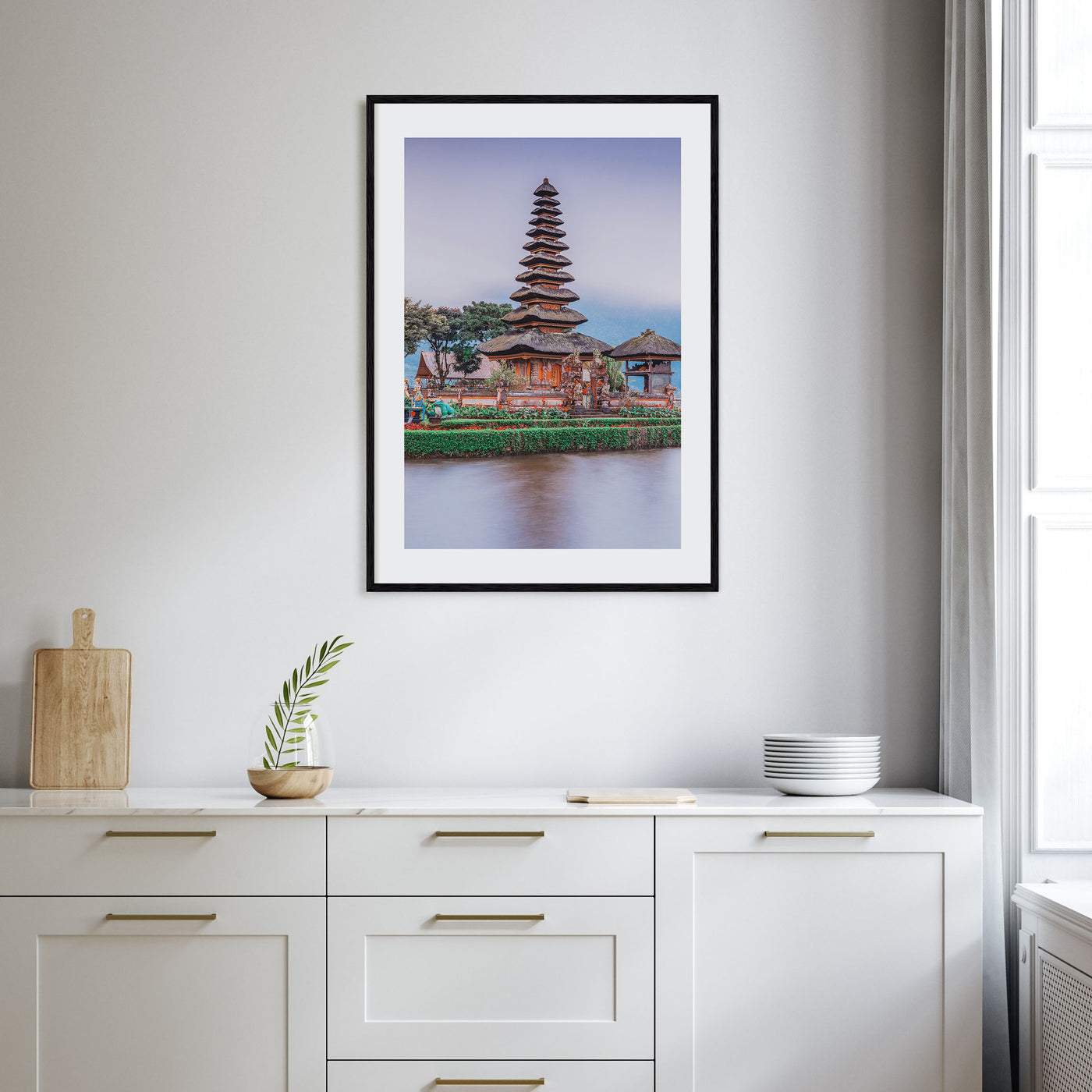 Indonesia Photo Color Poster