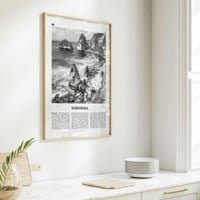 Indonesia Print Black and White No 2, Indonesia Wall Art, Indonesia Poster, Indonesia Photo, Indonesia, Jakarta, Java, Sumatra, Asia