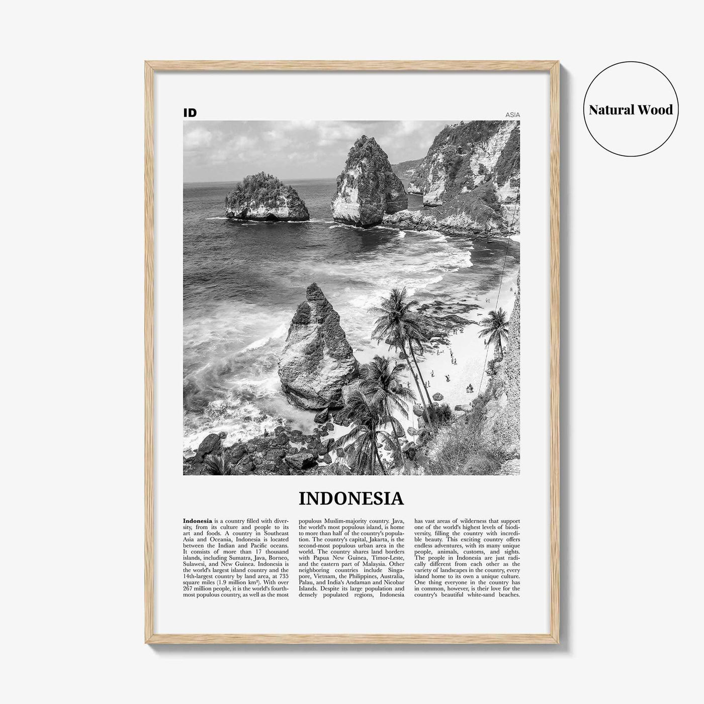 Indonesia Print Black and White No 2, Indonesia Wall Art, Indonesia Poster, Indonesia Photo, Indonesia, Jakarta, Java, Sumatra, Asia