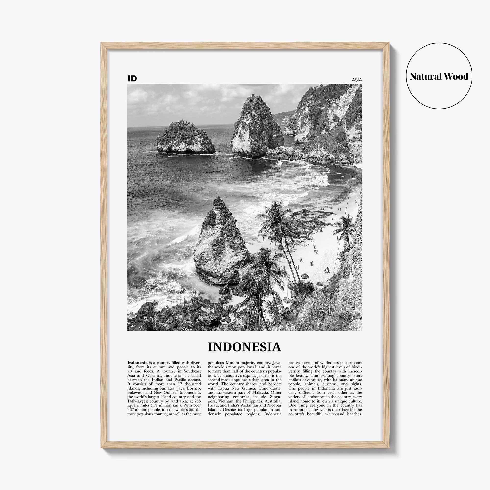 Indonesia Print Black and White No 2, Indonesia Wall Art, Indonesia Poster, Indonesia Photo, Indonesia, Jakarta, Java, Sumatra, Asia